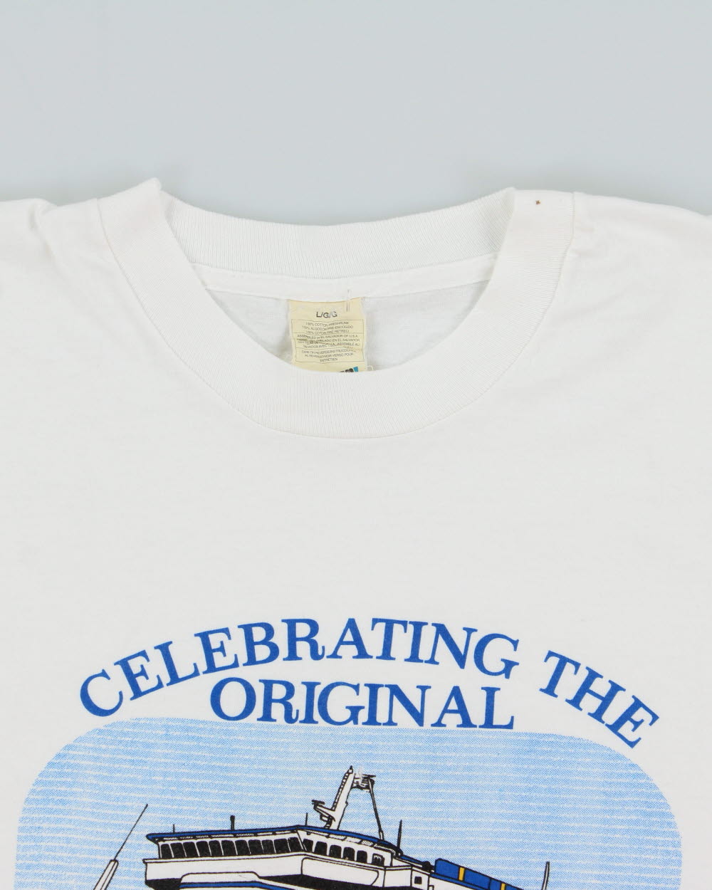 Vintage 1990s Majestic Star Casino Heavyweight Screen Stars Single Stitch Crewneck T-Shirt - L