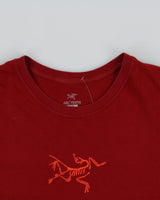 Arc'teryx Scarlet Big Bird Word Heavyweight Crewneck T-Shirt - L