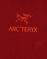 Arc'teryx Scarlet Big Bird Word Heavyweight Crewneck T-Shirt - L