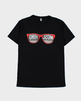 Moschino Swim Black Sunglasses Logo Crewneck T-Shirt - S