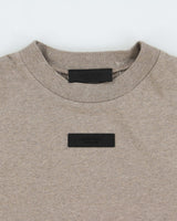 Essentials Fear Of God Grey Marl Heavyweight Single Stitch Oversized Boxy Crewneck T-Shirt - M
