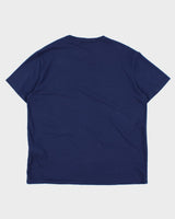 Vintage Polo Ralph Lauren Patch Embroidered USA Single Stitch Crewneck T-Shirt - L