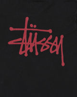 Vintage Stussy Stock Logo Heavyweight Crewneck T-Shirt - S