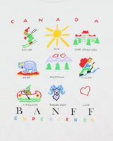 Vintage Early 1990s BANFF Canada Heavyweight Single Stitch Made In Canada Crewneck T-Shirt - XL