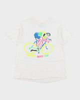 Vintage 1990 California Bicycle Club Heavyweight Single Stitch Hanes Made In USA Crewneck T-Shirt - M