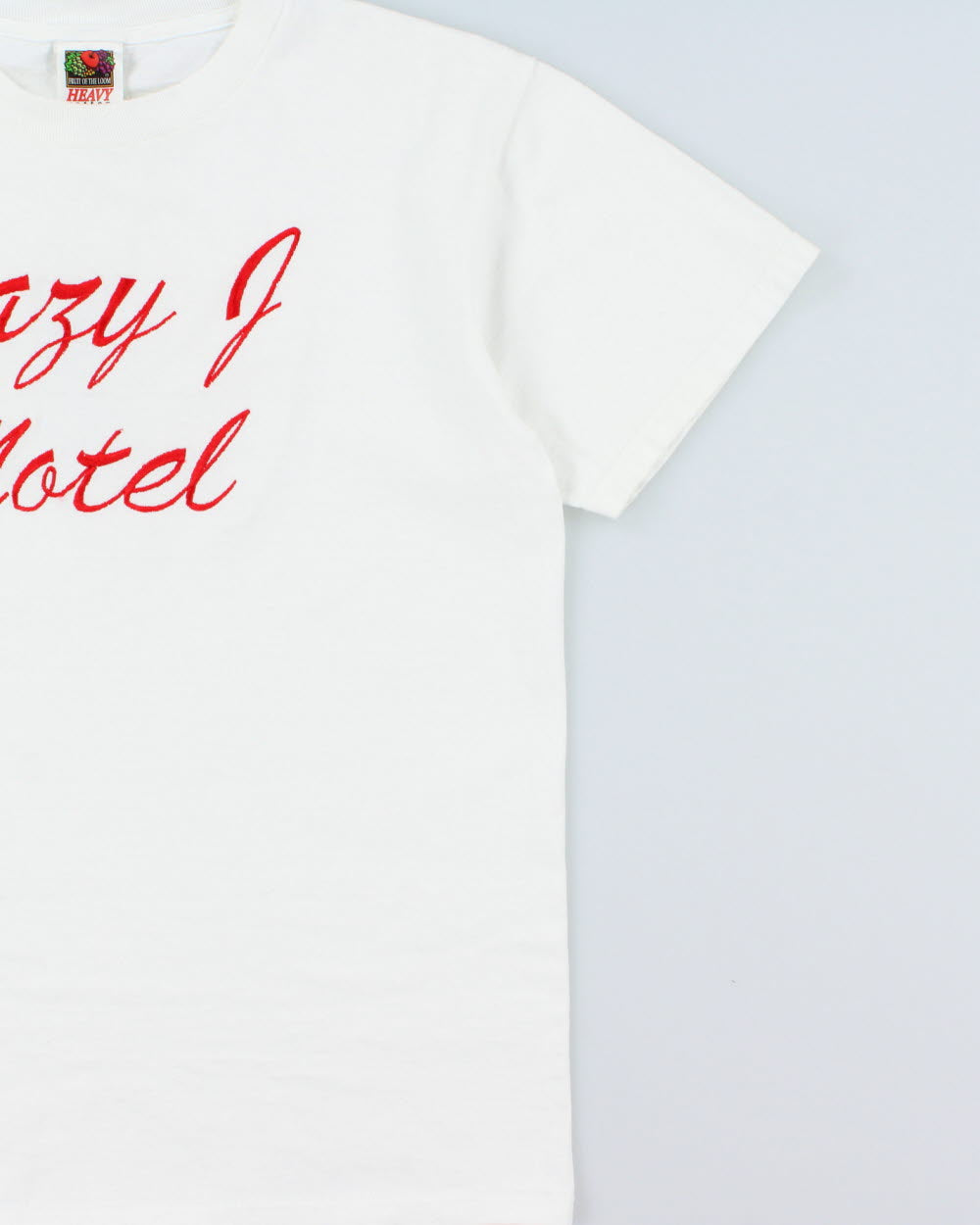 Vintage 1998 Lazy F Motel Texas Heavyweight Embroidered Crewneck T-Shirt - M