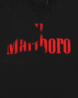 ORO 'Marlboro' Heavyweight Made In Italy Logo Crewneck T-Shirt - XL