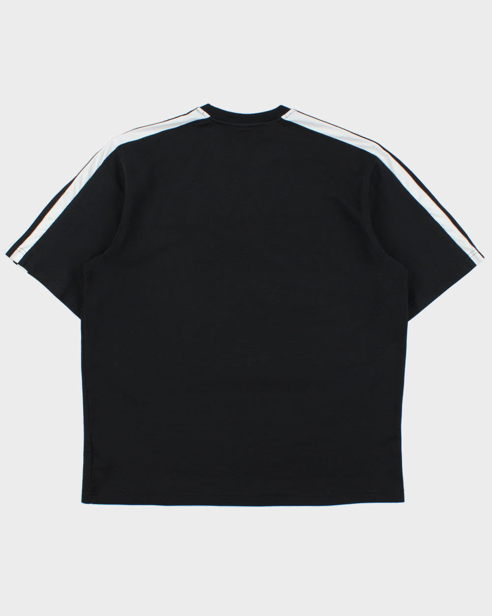 Vintage Y2K 00s Adidas Heavyweight Embroidered 3-Stripe Crewneck Active T-Shirt - L