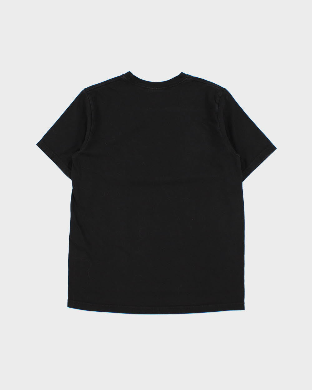 Vintage Stussy Heavyweight Speckled Stock Logo Crewneck T-Shirt - S
