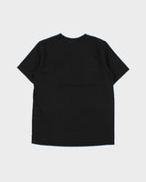 Vintage Stussy Heavyweight Speckled Stock Logo Crewneck T-Shirt - S