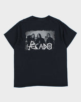 Vintage Pecado Black Metal Band Heavyweight Gildan Crewneck T-Shirt - L