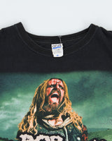 Vintage Rob Zombie Hell On Earth USA 2011 Tour Anvil Preshrunk Crewneck T-Shirt - M