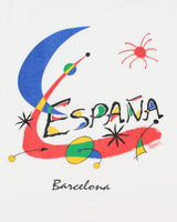 Vintage 1998 Barcelona España Heavyweight Crewneck T-Shirt - XL