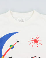 Vintage 1998 Barcelona España Heavyweight Crewneck T-Shirt - XL