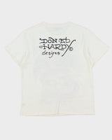 Ed Hardy Heavyweight Diamante Embellished Skull Graphic Crewneck T-Shirt - L