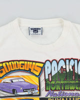 Vintage 1998 Lee GoodGuys Pacific Northwest Nationals Heavyweight Made In USA Crewneck T-Shirt - L