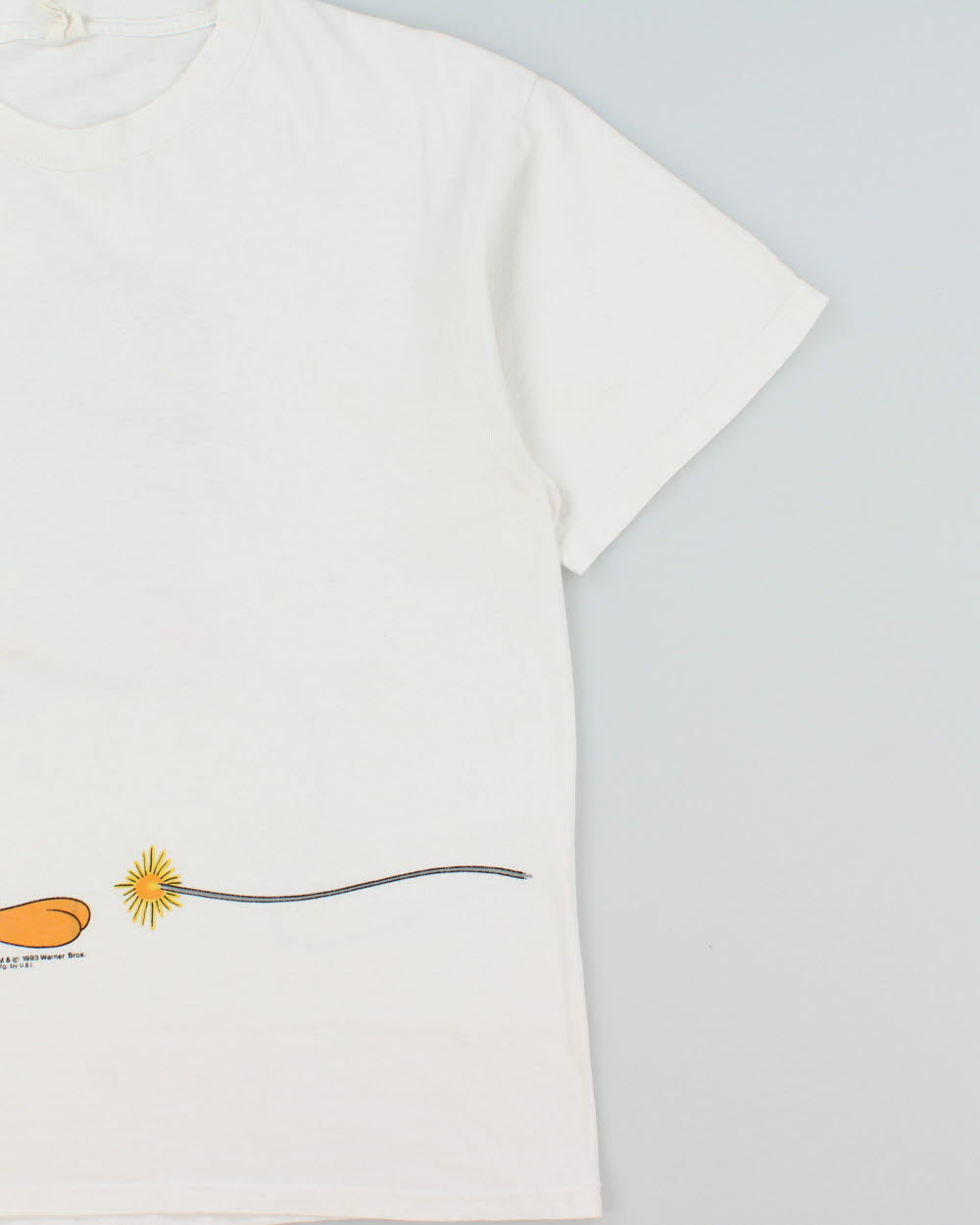 Vintage 1993 Warner Bros. Tweetie Pie Heavyweight Made In USA Crewneck T-Shirt - XL