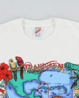 Vintage 1996 Sky Princess Transcanal Princess Cruises Heavyweight Jerzees Made In USA Crewneck T-Shirt - L