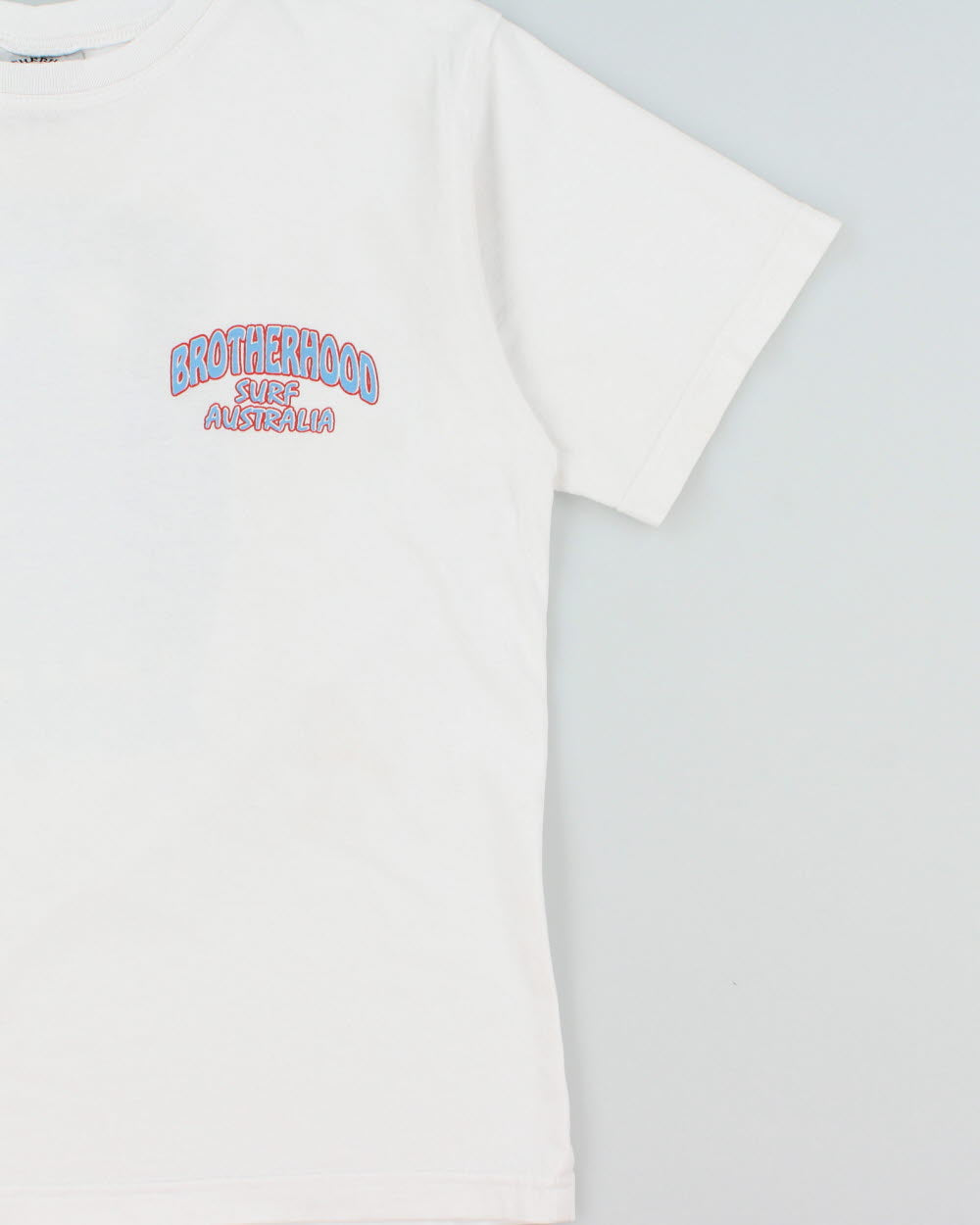 Vintage Y2K 00s Brotherhood Surf Heavyweight Made In Australia Crewneck T-Shirt - S