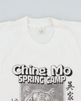 Vintage 1993 Ching Mo Summer Camp Sasamat Lake Heavyweight Made In Canada Single Stitch Crewneck T-Shirt - L