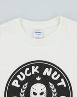 Vintage Y2K 00s Puck Nut Nation Heavyweight Gildan Ultra Ice Hockey Long Sleeve Crewneck T-Shirt - M