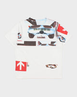Vintage Y2K 00s Porsche 550 Spyder Heavyweight Graphic Crewneck T-Shirt - M