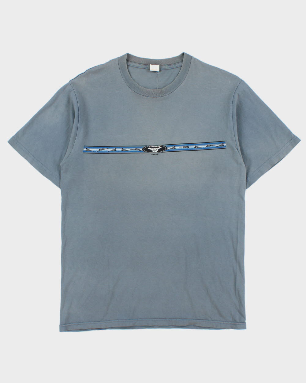 Vintage Y2K 00s Hangloose Hawaii Heavyweight Aloha Crewneck T-Shirt - L