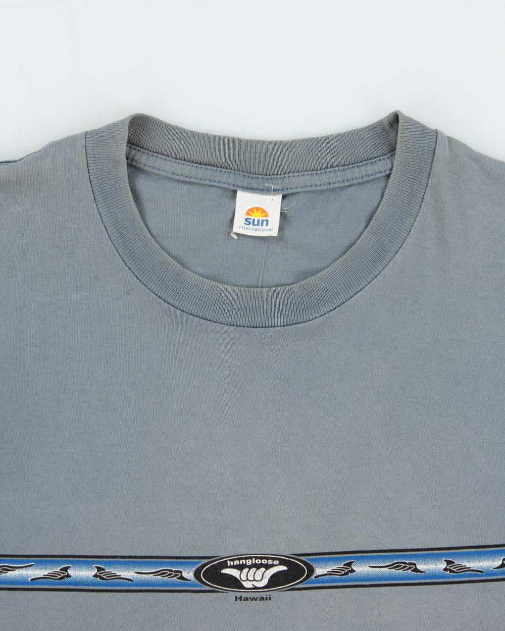 Vintage Y2K 00s Hangloose Hawaii Heavyweight Aloha Crewneck T-Shirt - L