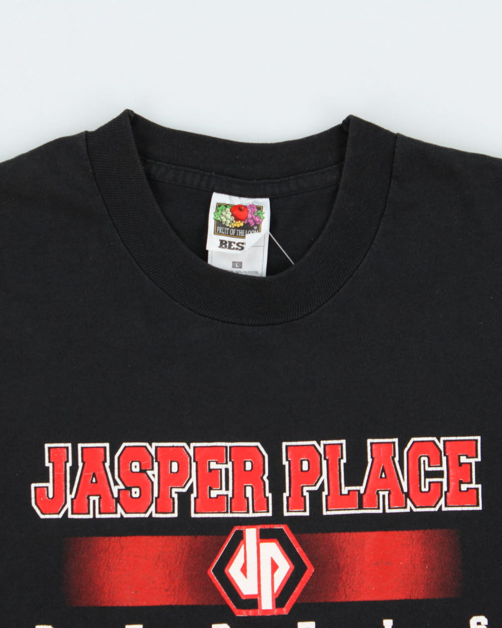 Vintage 1998 Jasper Place Ath. Rebels Heavyweight Single Stitch Made In Canada Crewneck T-Shirt - L