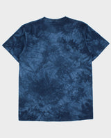 Vintage Y2K 00s The Mountain Tie-Dye Heavyweight Wolf Whisperer Made In USA Crewneck T-Shirt - L