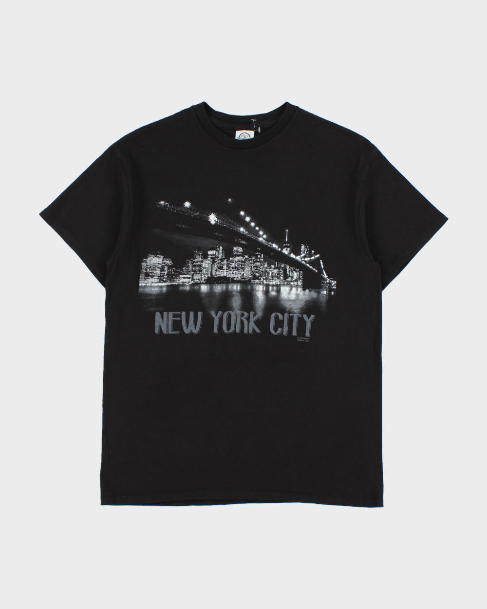 Vintage Y2K 00s New York City Heavyweight Delta Pro Crewneck T-Shirt - M