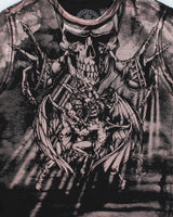 Vintage Affliction Heaven &amp; Hell Graphic Made In USA Crewneck T-Shirt - M