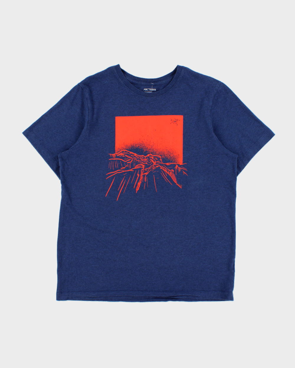 2020 Arc'teryx Blue Marl Backlit Eruption Crewneck T-Shirt - M