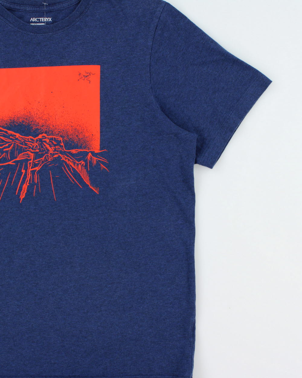 2020 Arc'teryx Blue Marl Backlit Eruption Crewneck T-Shirt - M