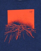 2020 Arc'teryx Blue Marl Backlit Eruption Crewneck T-Shirt - M