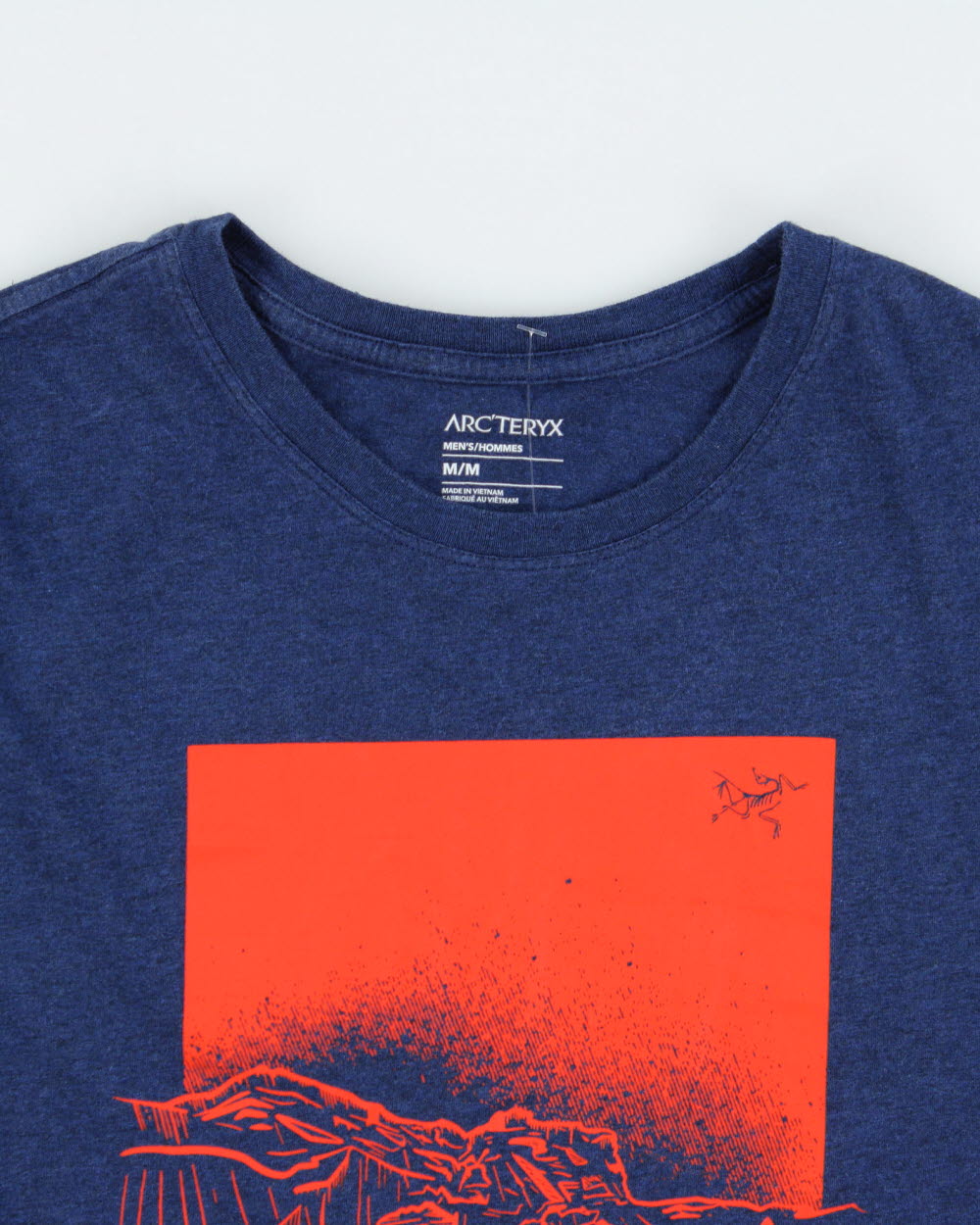 2020 Arc'teryx Blue Marl Backlit Eruption Crewneck T-Shirt - M