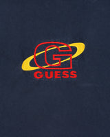 Vintage 1990s Guess USA Heavyweight Embroidered Made In Canada Crewneck T-Shirt - M