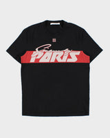 Givenchy Paris Heavyweight Motocross Logo Crewneck T-Shirt - L