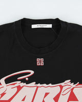 Givenchy Paris Heavyweight Motocross Logo Crewneck T-Shirt - L