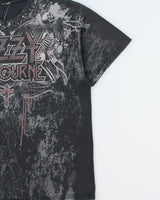 Vintage Y2K 00s Ozzy Osbourne Black Sabbath Heavyweight Graphic Crewneck T-Shirt - L
