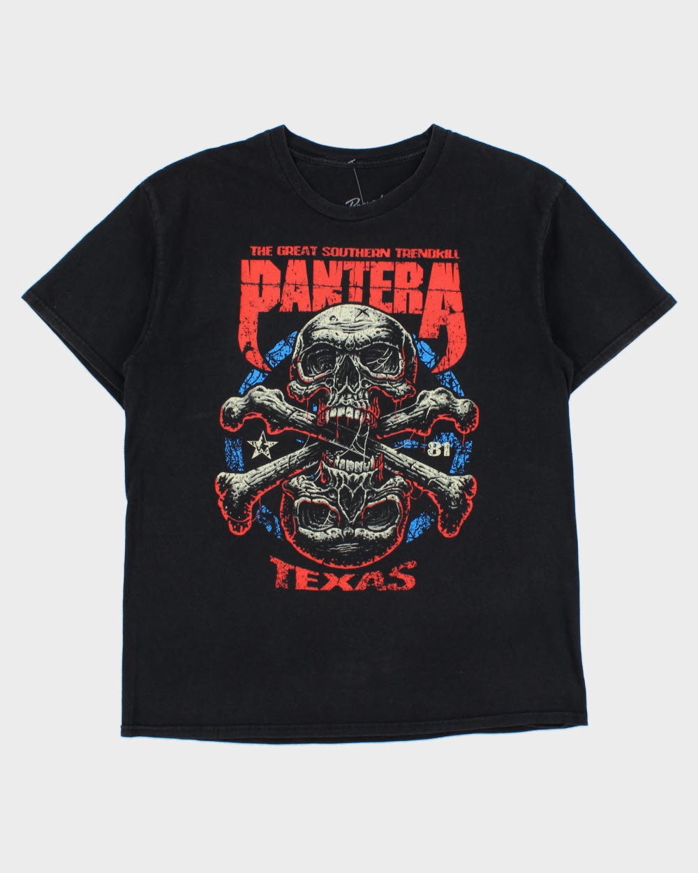 Vintage Pantera The Great Southern Trendkill Heavyweight Bravado Crewneck T-Shirt - XL