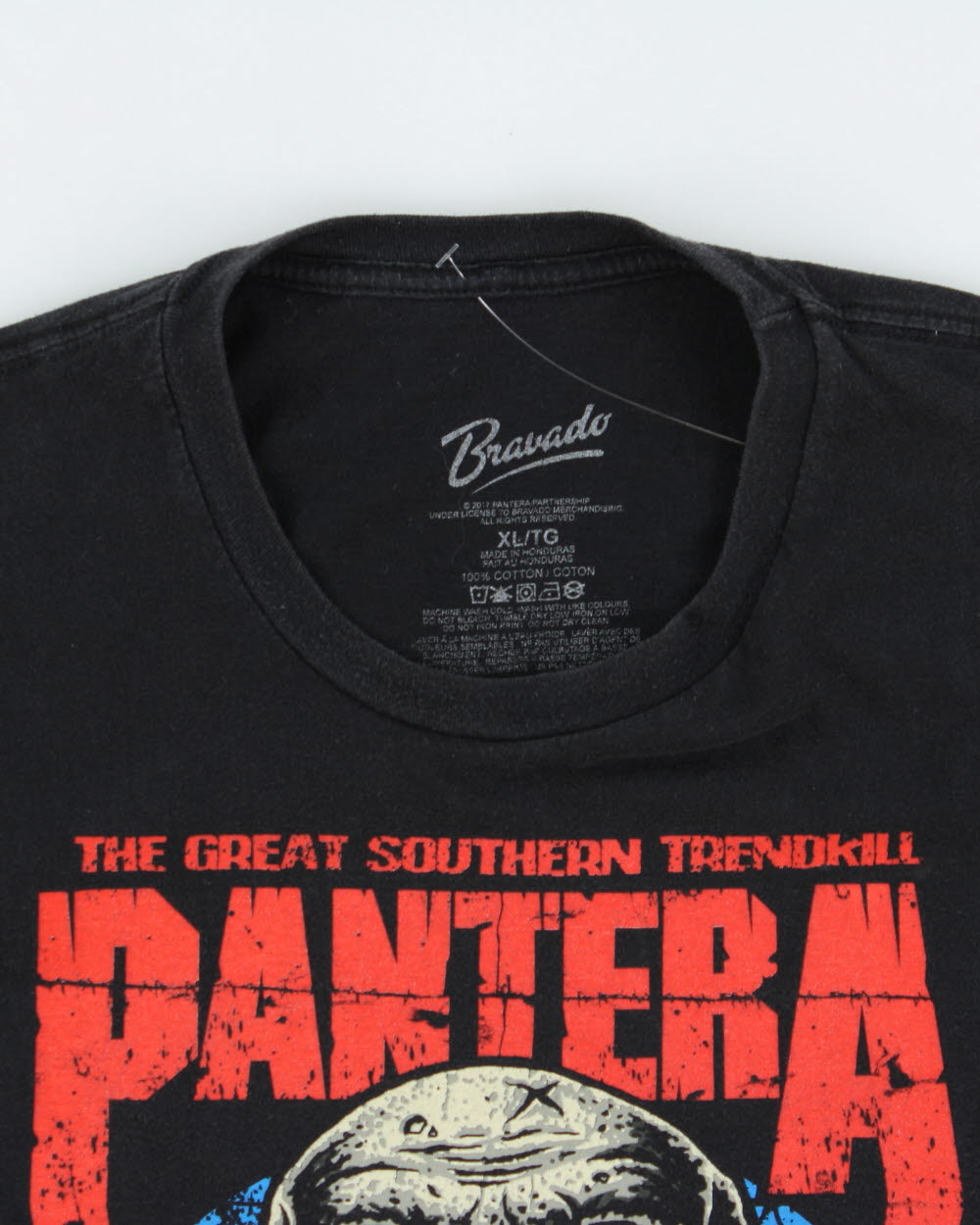 Vintage Pantera The Great Southern Trendkill Heavyweight Bravado Crewneck T-Shirt - XL