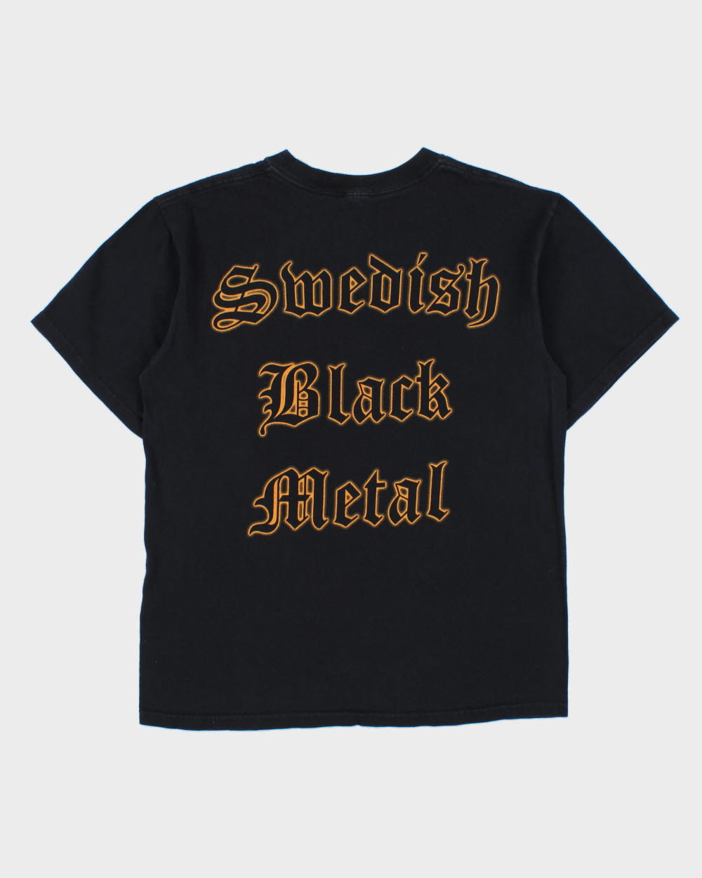 Vintage Dark Funeral Heavyweight Swedish Black Metal Anvil Crewneck T-Shirt - M