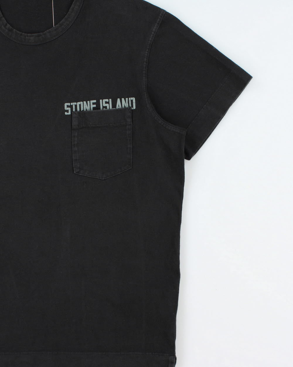 SS2018 Stone Island Heavyweight Sleeve Seam Crewneck Pocket T-Shirt - XXL