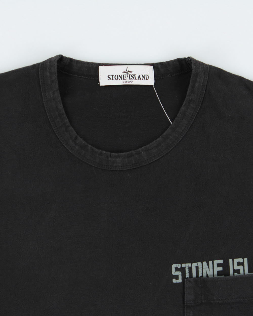 SS2018 Stone Island Heavyweight Sleeve Seam Crewneck Pocket T-Shirt - XXL