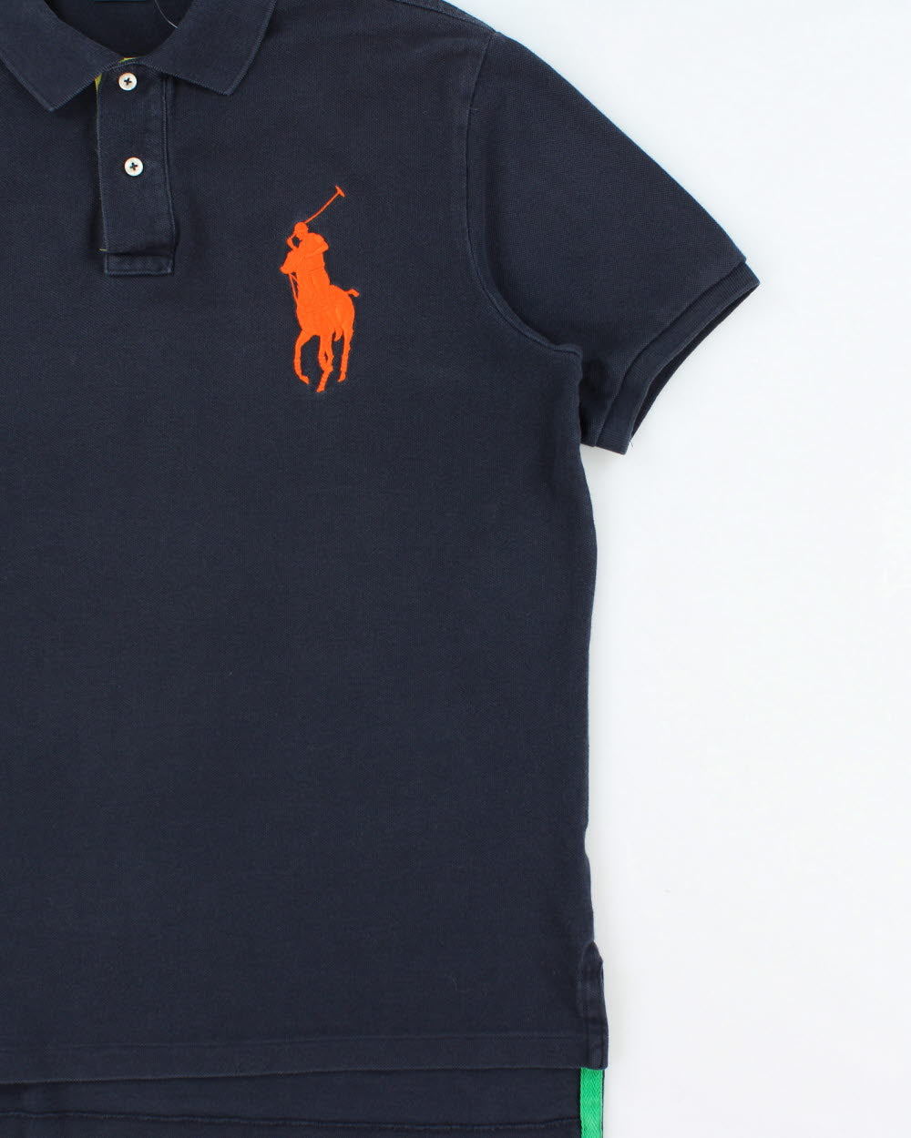 Vintage Polo Ralph Lauren Big Pony Custom Fit Short Sleeve Polo Shirt - L