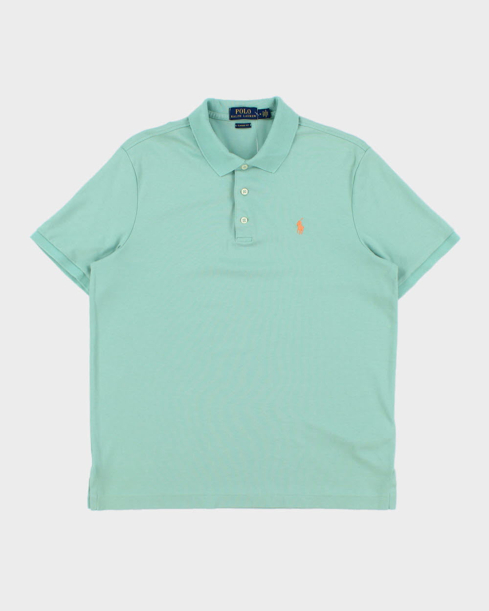 Vintage Polo Ralph Lauren Mint Classic Fit Short Sleeve Polo Shirt - L