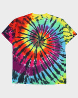 Vintage Liquid Blue Heavyweight Tie-Dye Crewneck T-Shirt - XXL