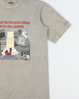Vintage 1990s Dilbert Comic Scott Adams Heavyweight Single Stitch Canadiana Made In Canada Crewneck T-Shirt - XL