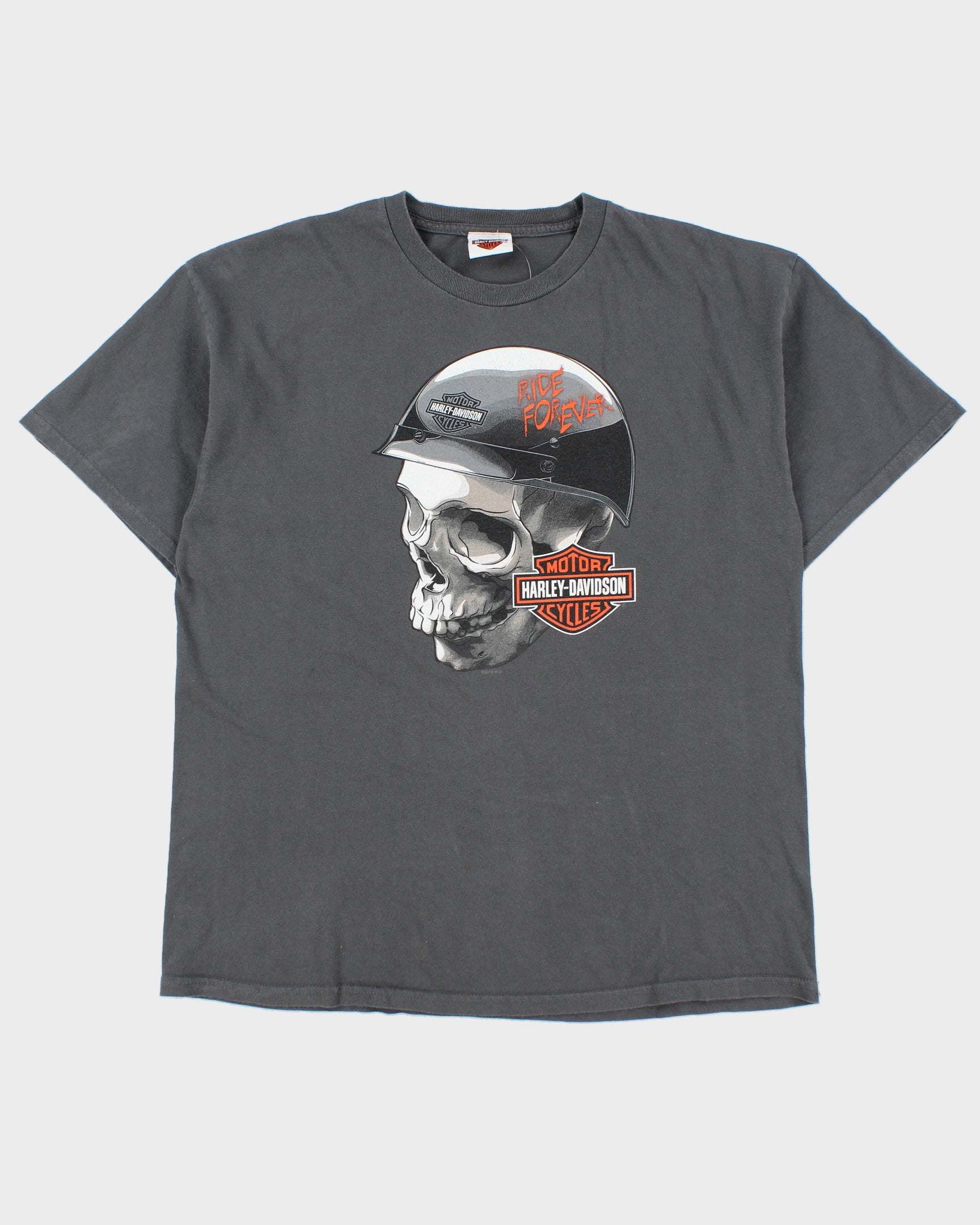 Vintage Harley Davidson Cozumel Mexico Heavyweight Ride Forever Crewneck T-Shirt - L